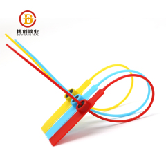BCP408 tamper proof seal pp plastic seal with cable ties plastic container security seal
