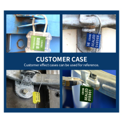 BCC206 aluminum security cable seal manufacturers