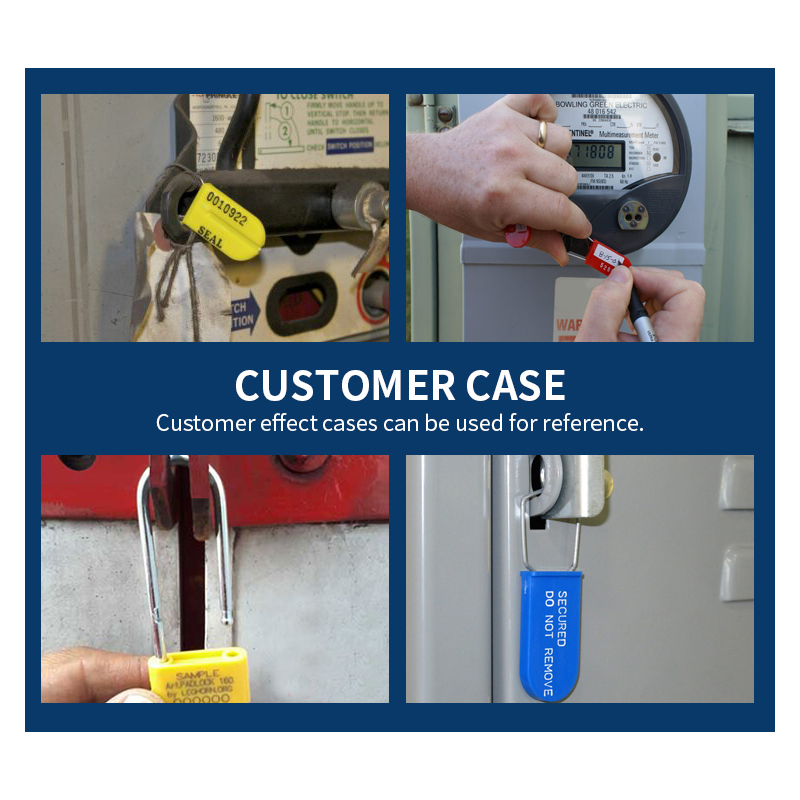Security Plastic Padlocks Seal With Code BCL101