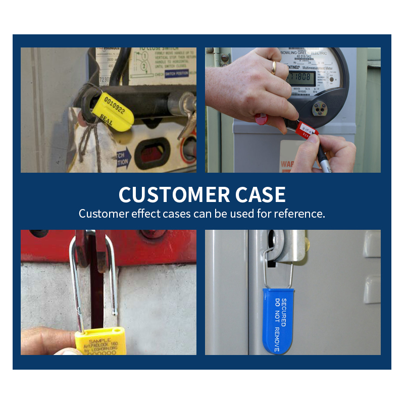 Security Plastic Padlocks Seal With Code BCL101