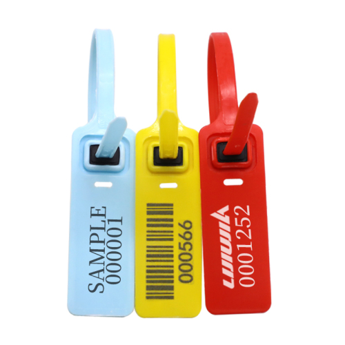 BC-P027 Pull Tight Plastic Seals With Serial Number