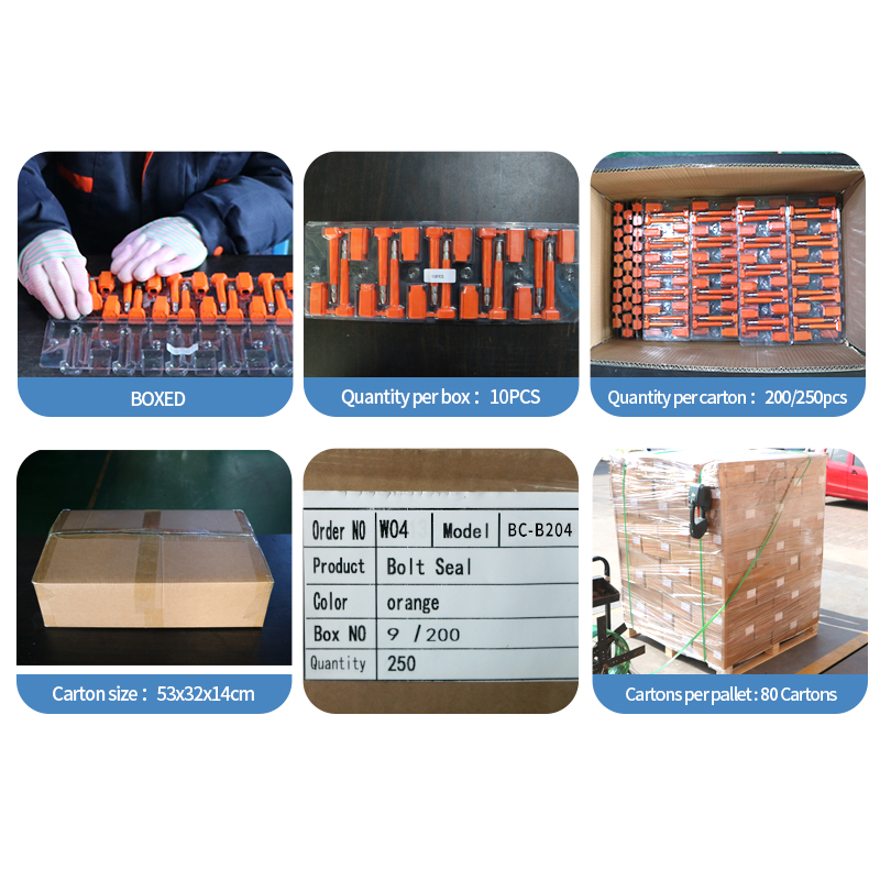 Selos de parafuso de baixo preço e de boa qualidade para contêineres de transporte