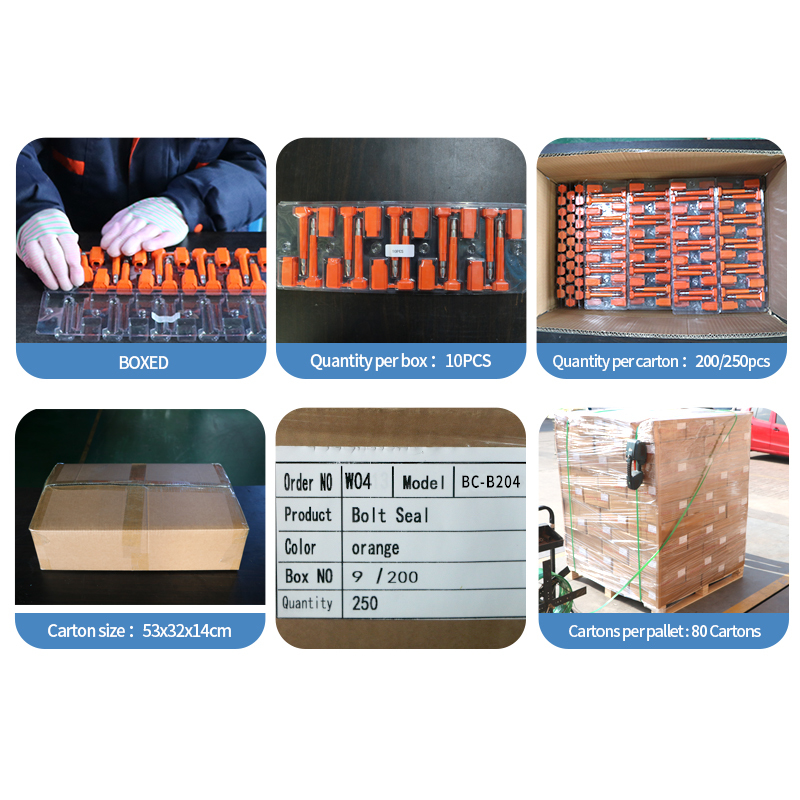 Selos de parafuso de baixo preço e de boa qualidade para contêineres de transporte