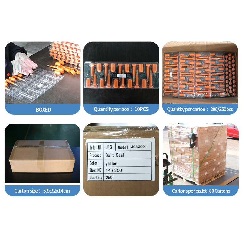 BCB103 Shipping Bolt Seal Container Container Bolt Seal With Barcode