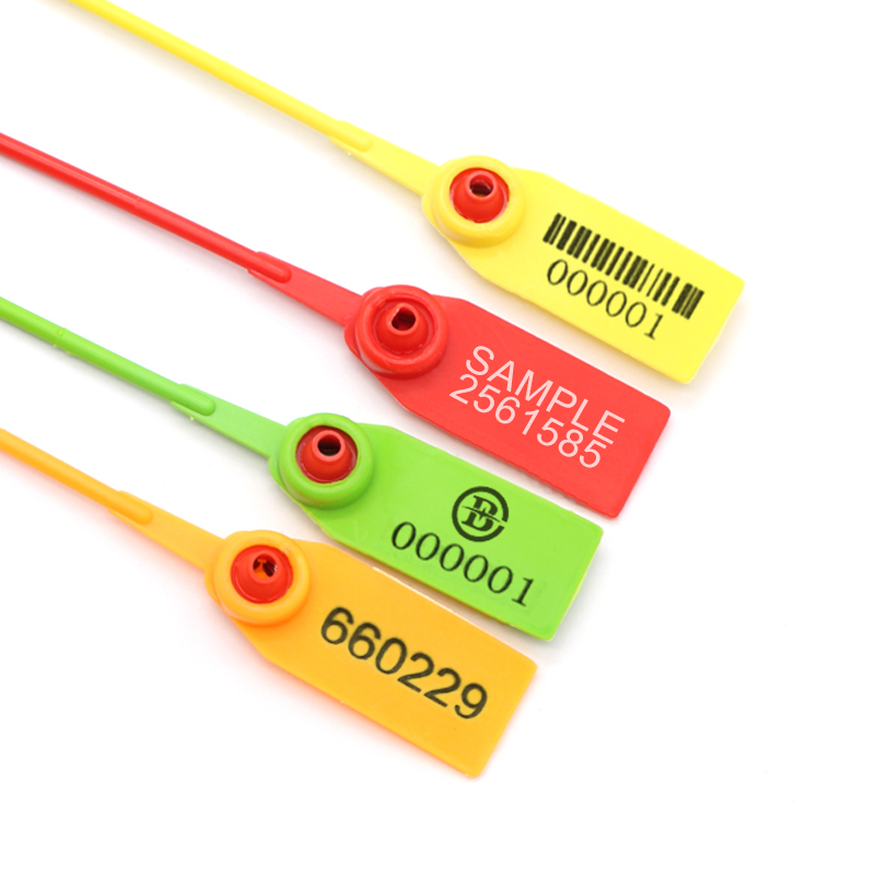 BC-P401 Barcode Plastic Seal Serial Number PP Material Plastic Security Seal