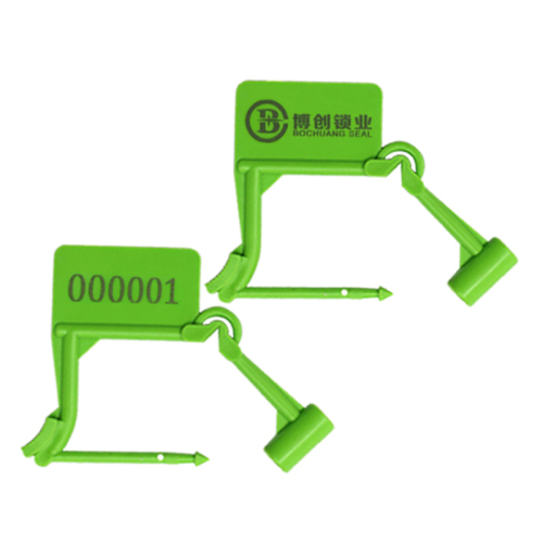 Kunststoff-Vorhängeschloss-Dichtung mit Drahthaspel Kunststoff-Vorhängeschloss Versiegelt Kunststoffdichtungen mit Draht