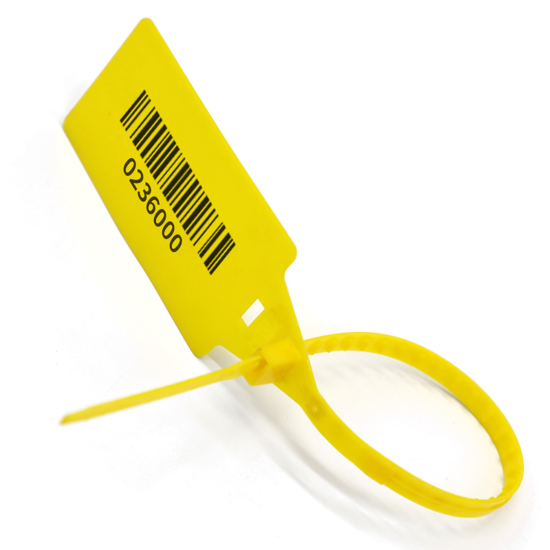 BC-P107 Clothes Security Plastic Tags Adjustable Length Plastic Security Seals