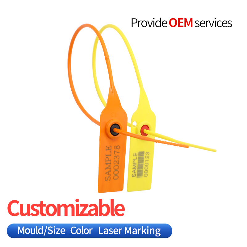 BC-P418 Tamper Proof Security Plastic Seal Hot Sale Large Plastic Seal