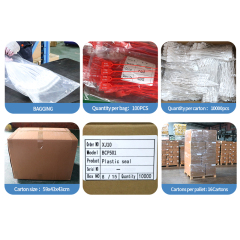 BC-P501 Customized Number Plastic Security Seal Plastic Seal For Trunk Tamper Proof