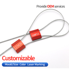 BCC201 Cable Wire Seal Disposable Cable Seal Container Van Cable Seal
