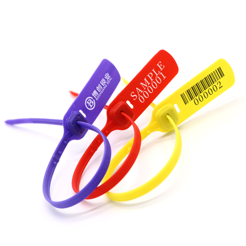 BCP405 Security Seals For Freight Transport Plastic Seals With Printing