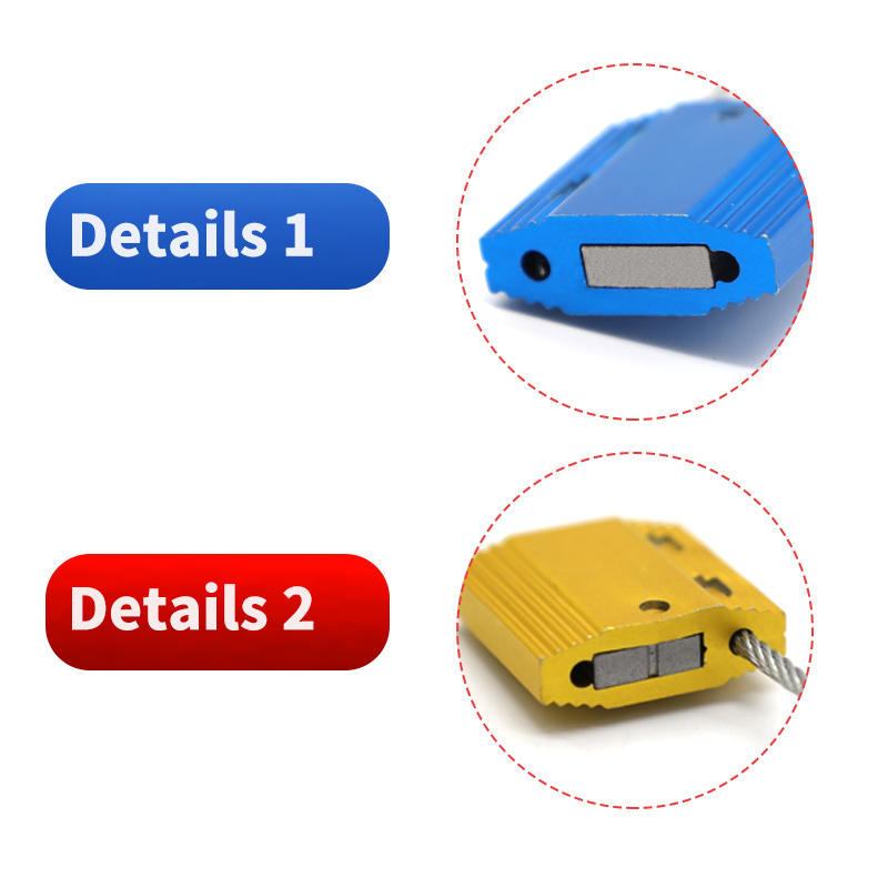 BCC201 Cable Wire Seal Disposable Cable Seal Container Van Cable Seal