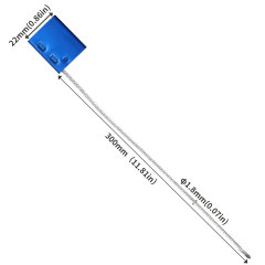 Sellos de plástico de longitud ajustable para el sellado del Cable