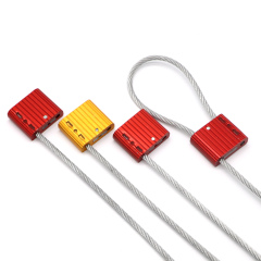 Diseño de sello de cable ISO negro 17717 ajustable de alta calidad