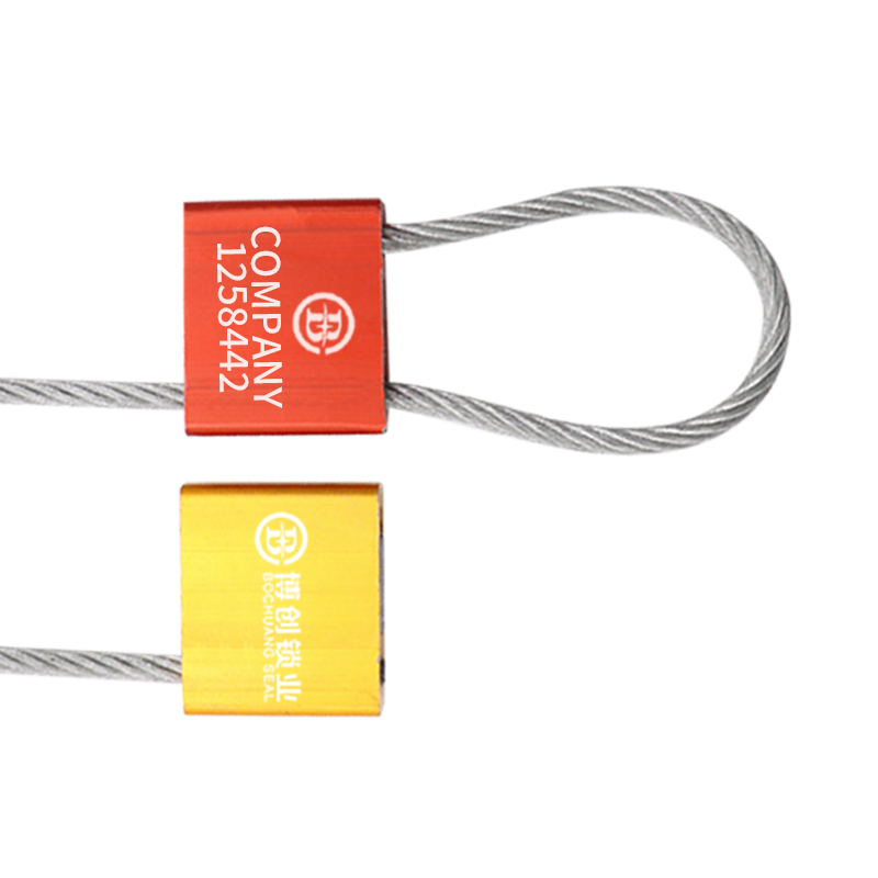 Diseño de sello de cable ISO negro 17717 ajustable de alta calidad