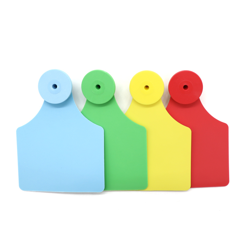 Tamper proof tier kunststoff kuh rinder ohr tag für vieh bauernhof