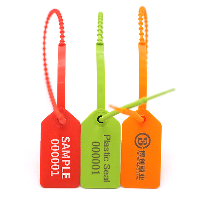 The widely used anti-theft logistics plastic seals must be used for safe transportation