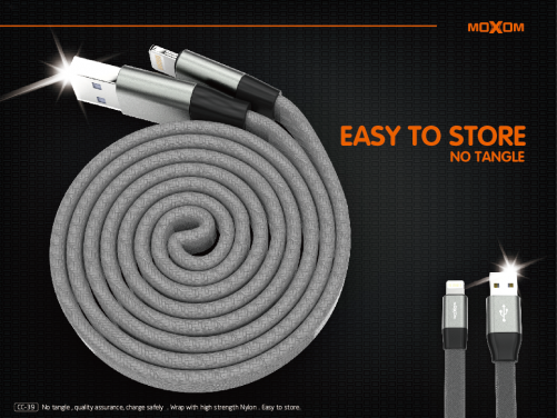 High Strength Nylon Fast & Safety Lightning Cable
