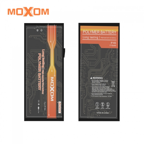 MOXOM Mobile Phone Batteries For Apple iPhone 6S 1715mAh Capacity Replacement Lithium 3.7V Power