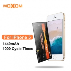 MOXOM For Apple iPhone 5 Battery 1440 mAh Compatible Mobile Phone Accessories Replacement Batteries