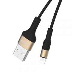 USB cable 2M 2.0A durable nylon charging cable for Iphone, Android, Samsung, Nexus, LG, etc.