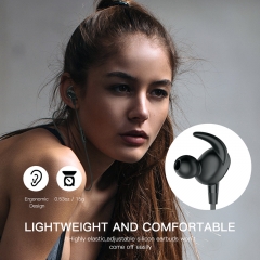 MOXOM Wireless Bluetooth Headphones Stereo V4.1 IPX7 Waterproof Bluetooth Earphones for iPhone Samsung Wireless Headset