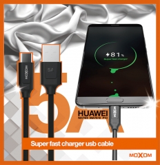 Super Speed 5A Charging Cable Mobile Phone Type-C USB Cable For HUAWEI