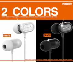 MOXOM Sport Earphone Wireless Bluetooth V4.1+EDR Headphone Necklace Earphone MOX-36