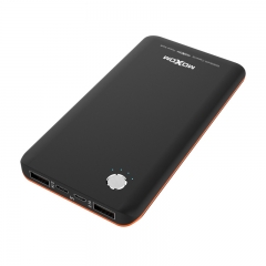 Moxom Dual USB 2.1A Port Output Power bank Li-Polymer 4 LED 10000mAh Quick Charger Power Bank