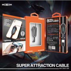 Newest item 90 Degree USB Cable MOXOM Game Cable Elbow No Drop Suction Phone Cable