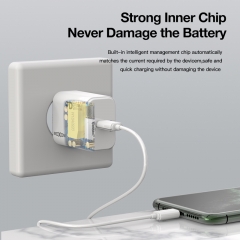 High Quality 18W USB-C Power Adapter PD Fast Charging Charger