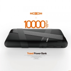 Quick Charging Power Bank 10000mah Portable Powerbank With Charging Cable