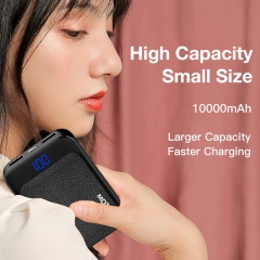 2019 Mini Powerbank Micro Usb Type C Input 10000 Mah Power Bank For All Smart Phone