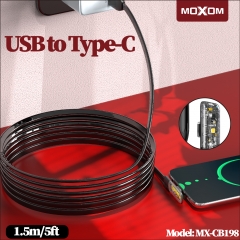 3A 90° Angle Game Data Cable USB to Type-C 1.5m/5ft