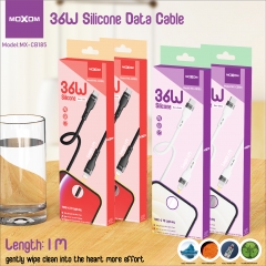 36W Silicone Data Cable TYPE-C TO Lightning