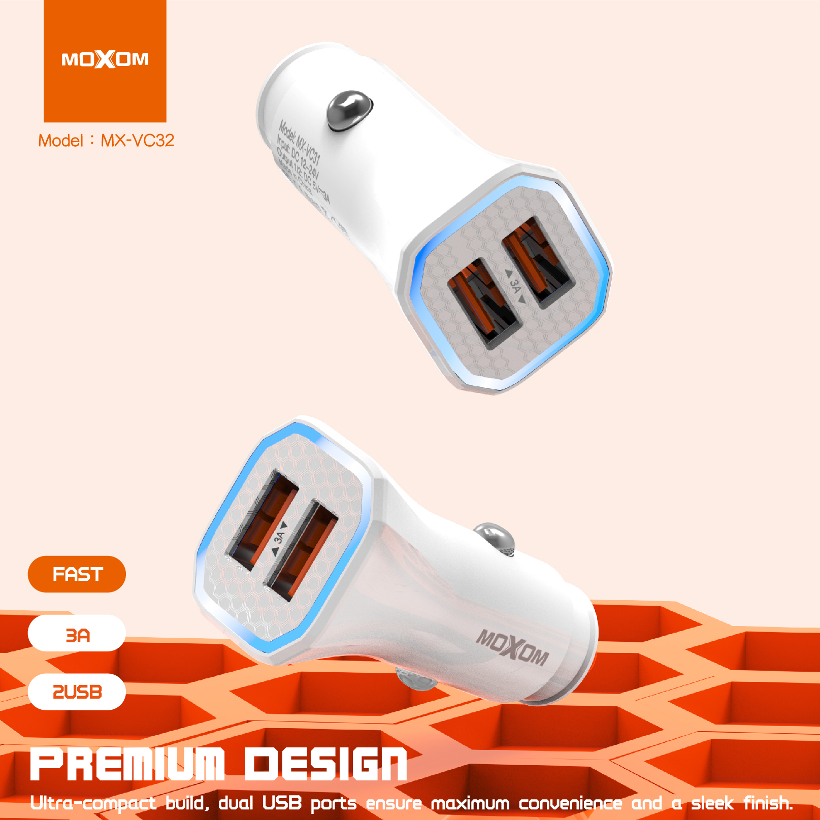 MX 12V to 5V USB Car Charger: Power Your Devices On the Go - MX MDR  TECHNOLOGIES LIMITED