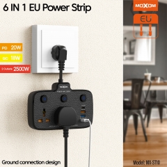 6 IN 1 EU Power Strip