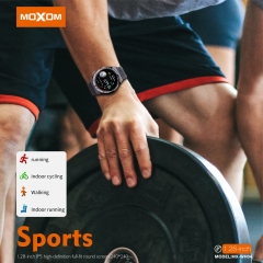 MOXOM High Quality Sports IP68 Heart Rate Music Wireless Call Multi Language Smart Watch