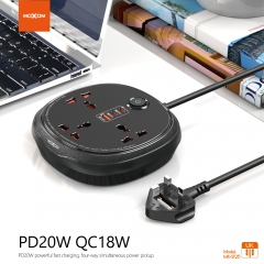 Disc PD20W QC18W 6 IN 1 Power Strip