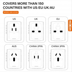 Multi-Nation Travel Adapter with USB charger