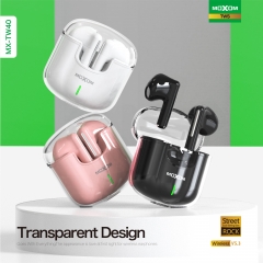 Snowflake Transparent TWS Wireless Earbuds