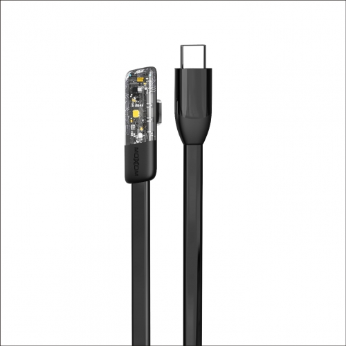 60W PD 90° Angle Game Data Cable Type-C to Type-C 1.2m/4ft