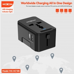 Worldwide Charging All In One Design Cover More Than 170 Countries