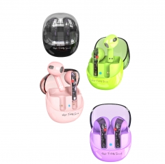 Cyberpunk Transparent TWS Wireless Earbuds