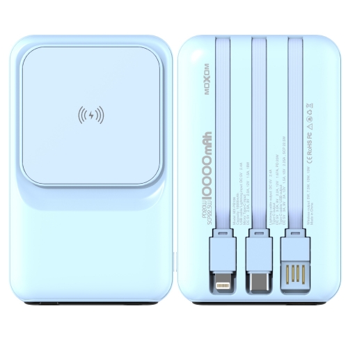 5 IN 1 10000mAh LCD Magnetic 15W PD20W SCP22.5W POWER BANK