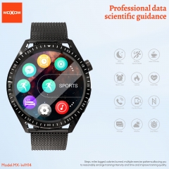 MOXOM High Quality Sports IP68 Heart Rate Music Wireless Call Multi Language Smart Watch