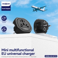 Mini multifunctional EU universal charger