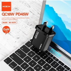 QC18W PD45W Fast Travel Charger