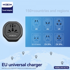 Mini multifunctional EU universal charger