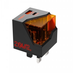 QC18W PD20W Energy Cube Travel Charger